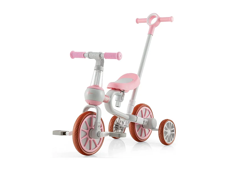 4 in 1 Kinder Dreirad + Laufrad