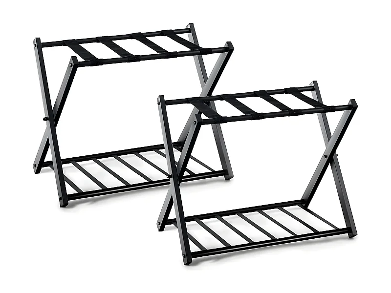 2er Set Kofferständer klappbar