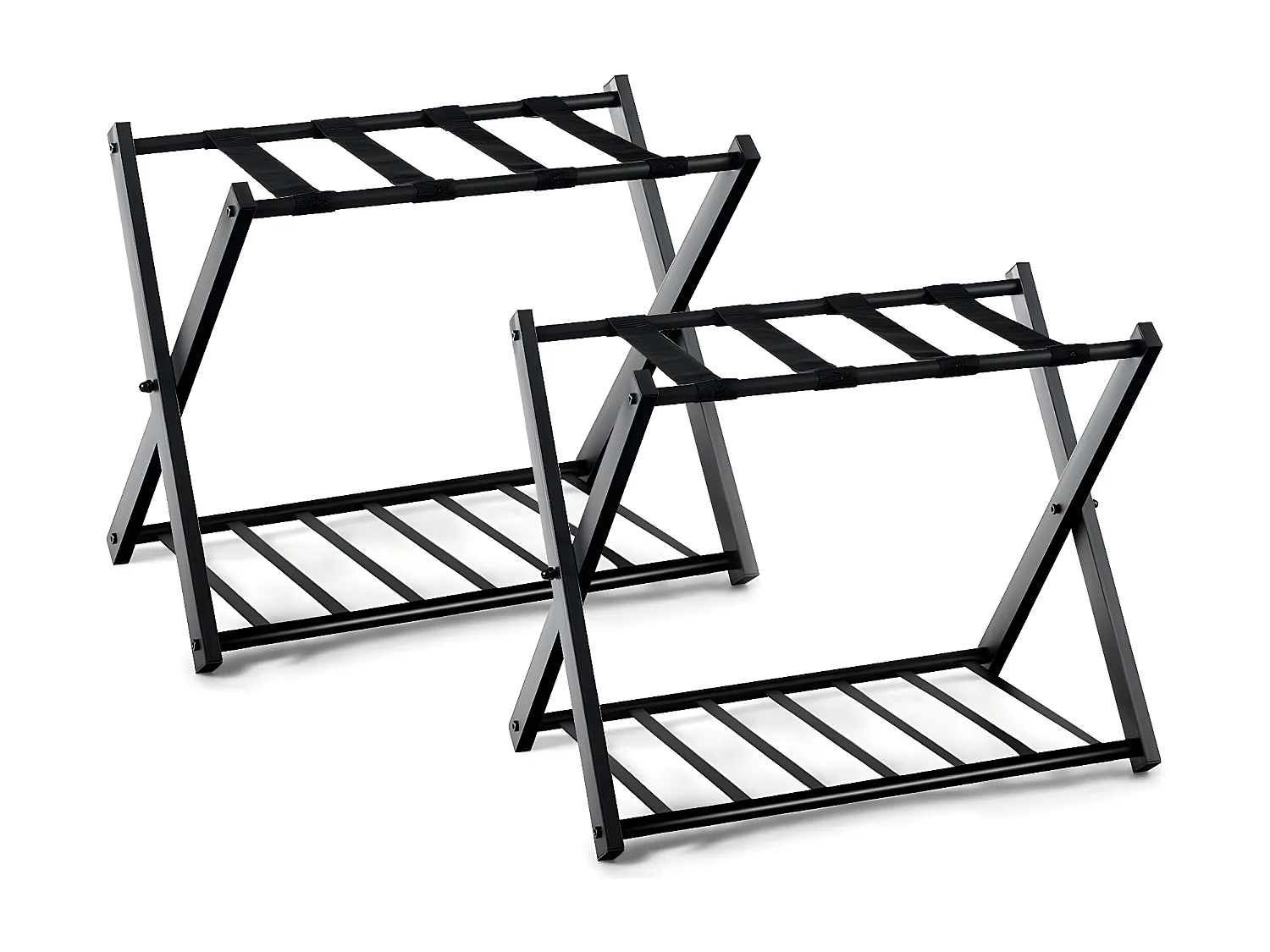 2er Set Kofferständer klappbar