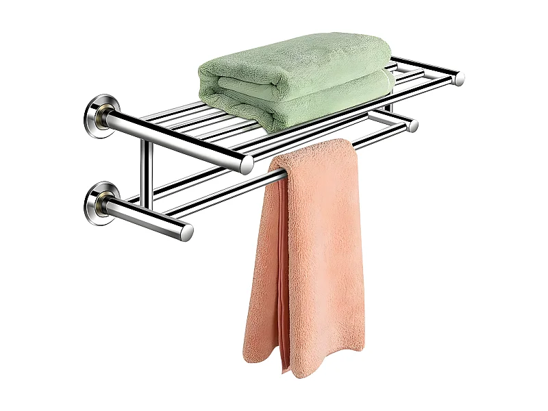 Handtuchablage aus Edelstahl