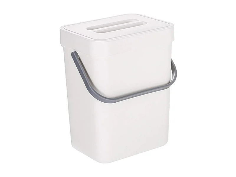 Poubelle de table BODEN Blanc Plastique 5L