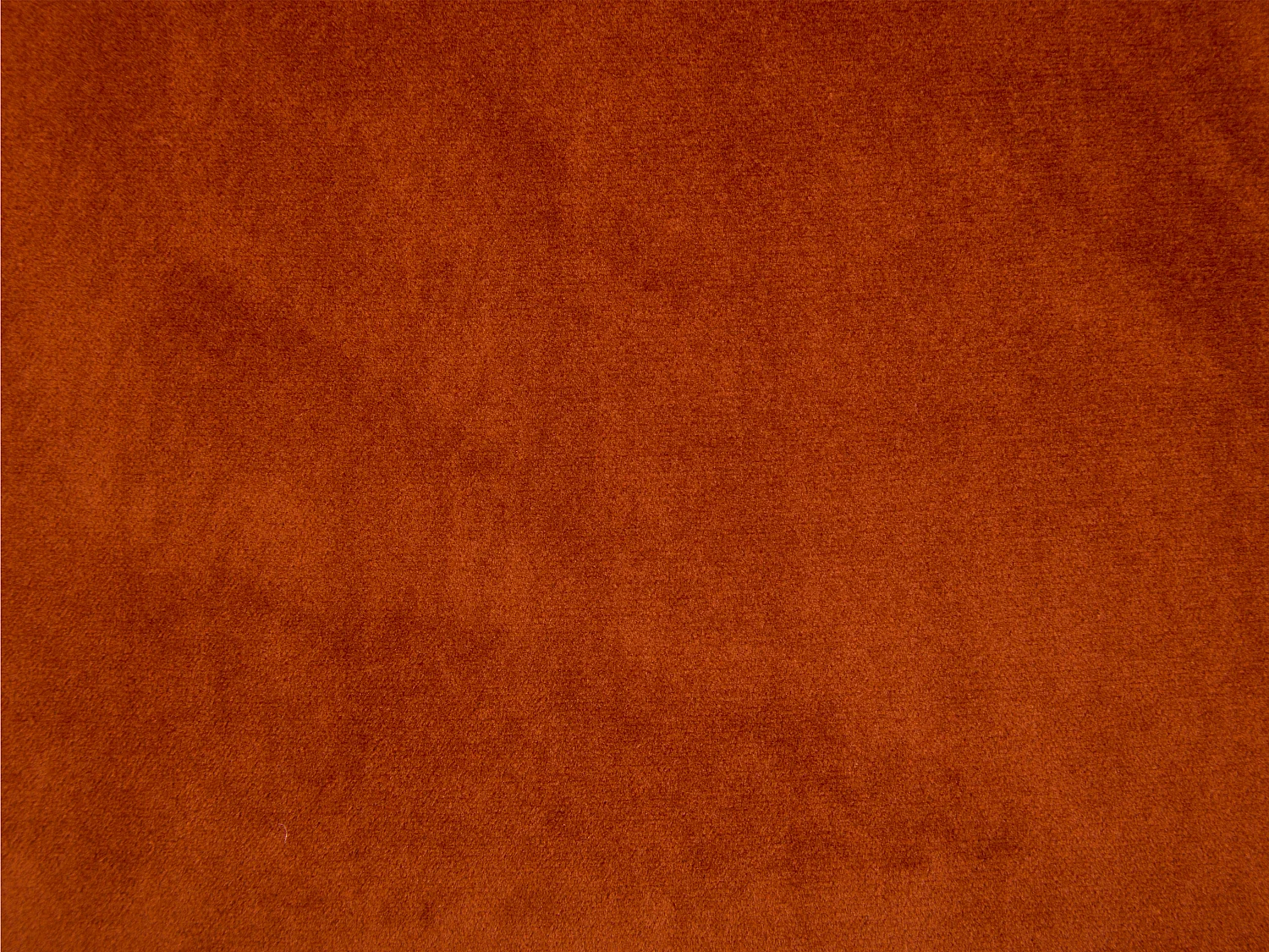 Conjunto de 2 sillas con reposabrazos de terciopelo y metal efecto madera - Terracota - ELEANA