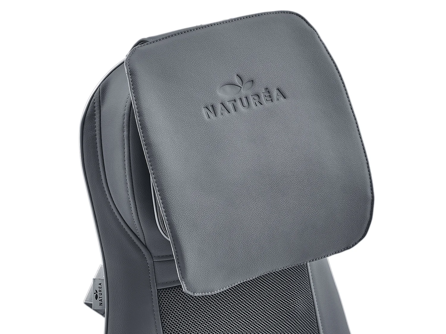 Siège massant en simili gris - APASIA