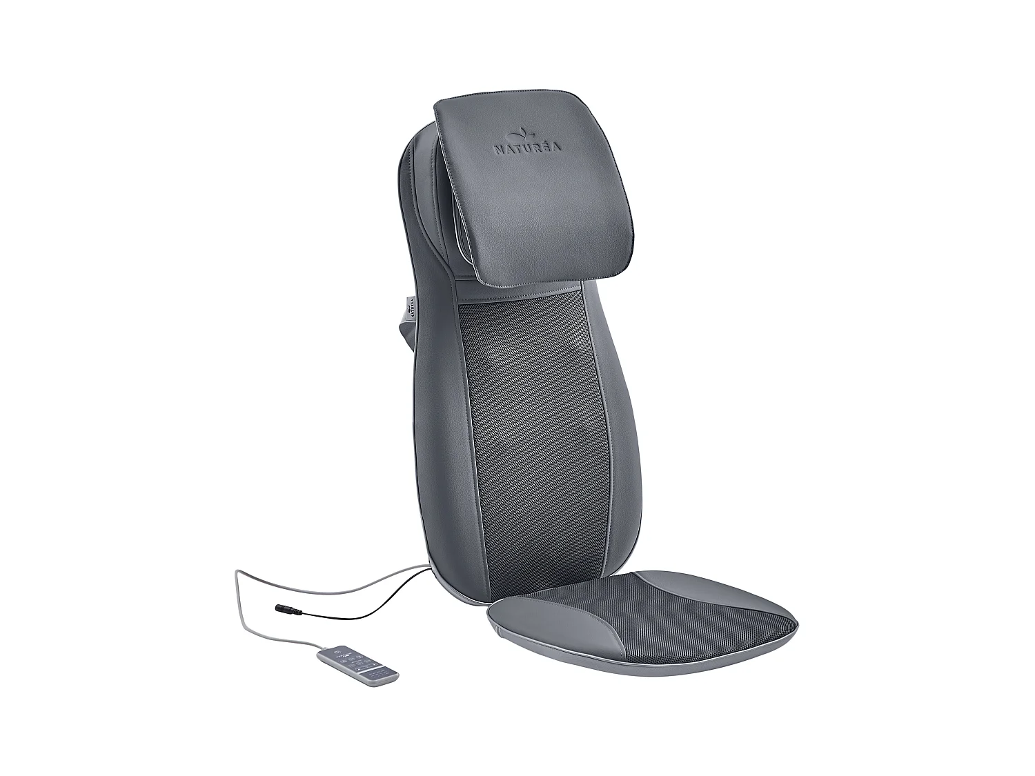 Siège de massage en simili gris - APASIA