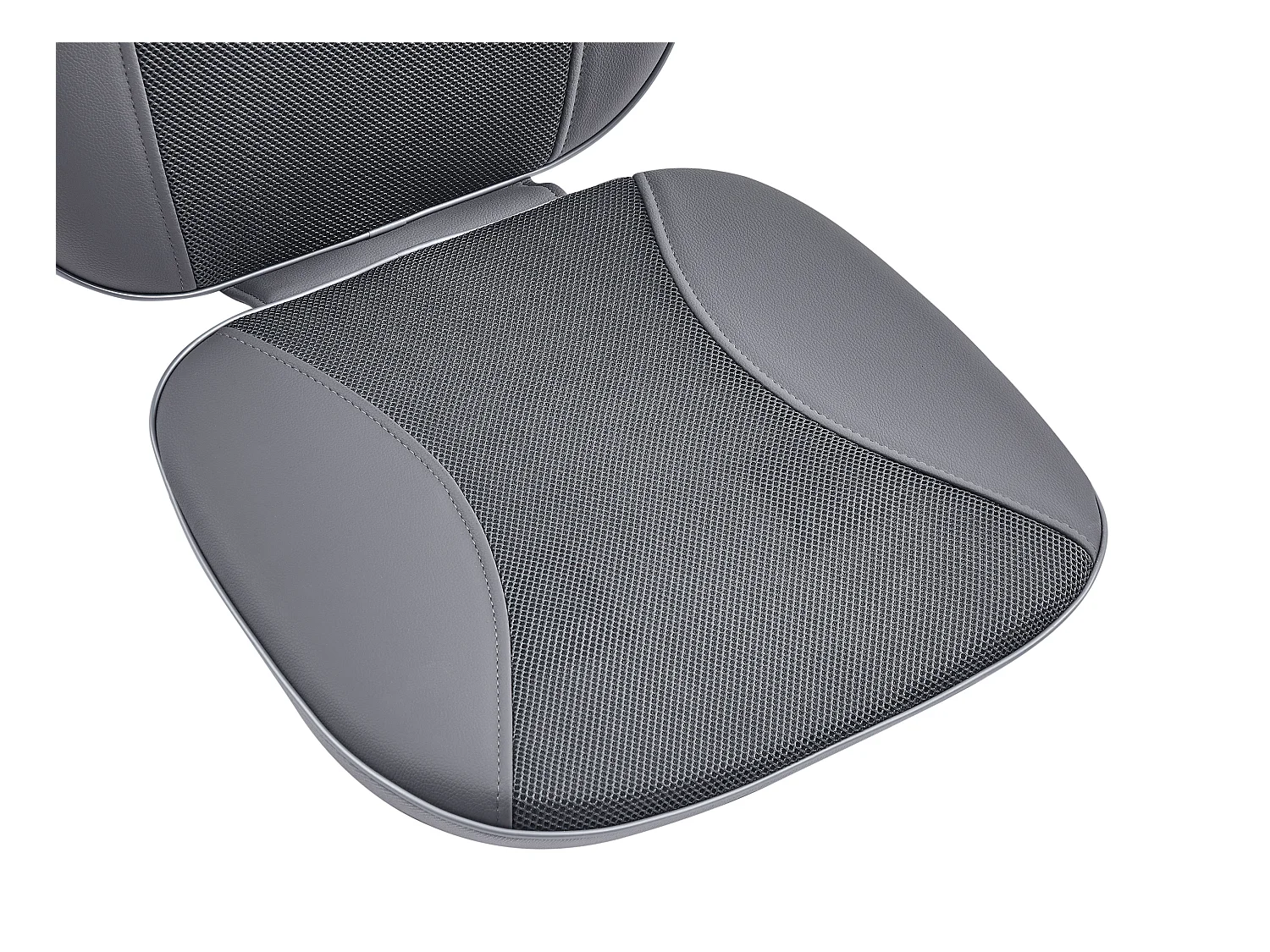 Siège de massage en simili gris - APASIA