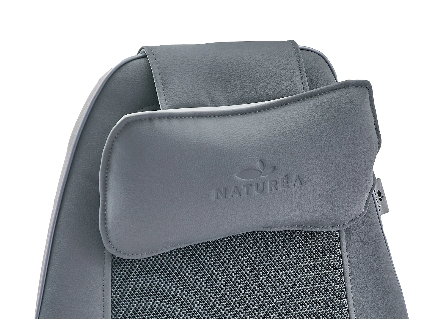 Shiatsu-massagestol i grå kunstlæder - APASIA