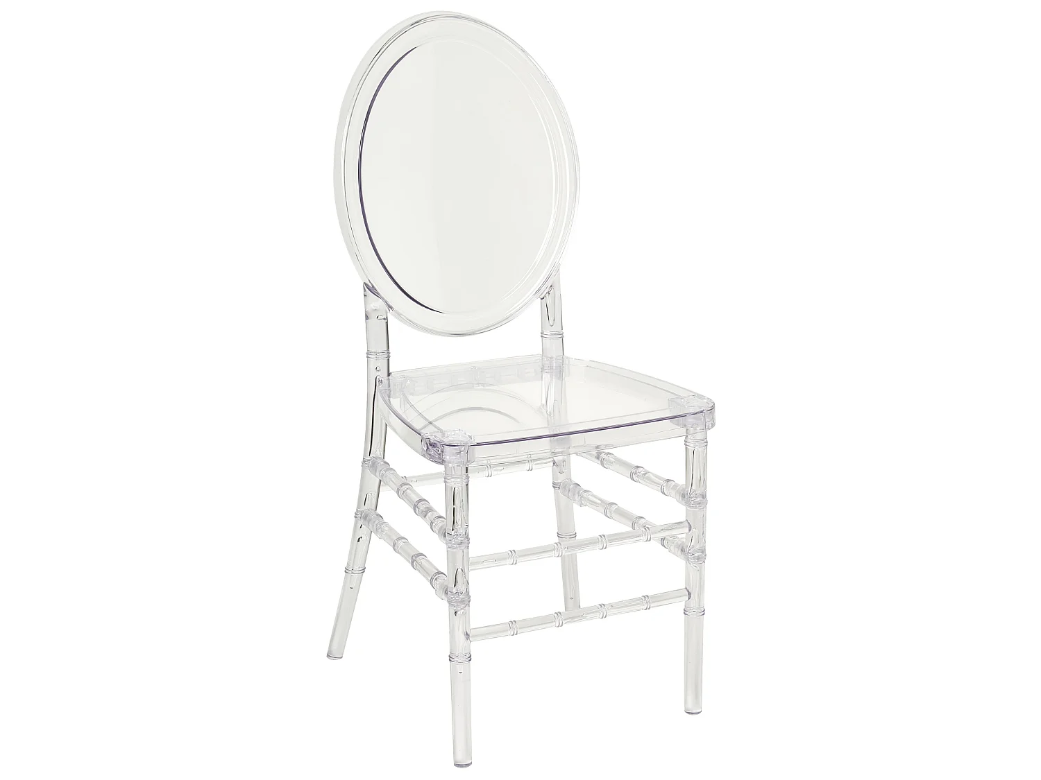 Set van 2 eetkamerstoelen MONTROSE Transparant