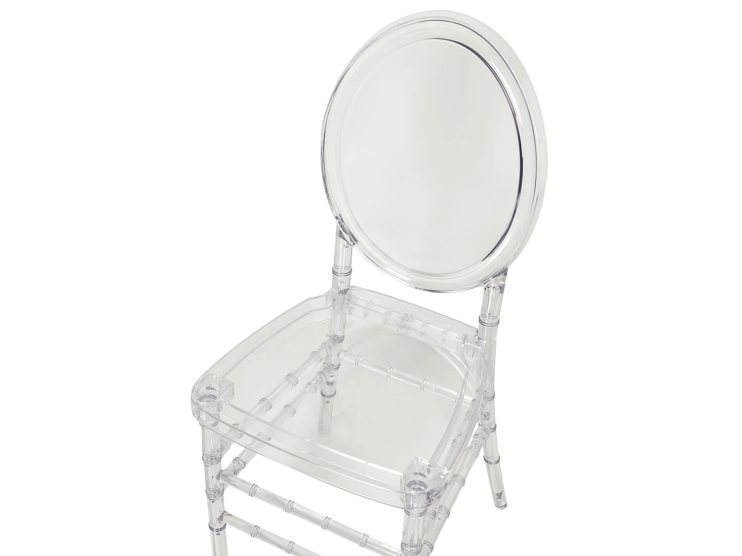 Set van 2 eetkamerstoelen MONTROSE Transparant