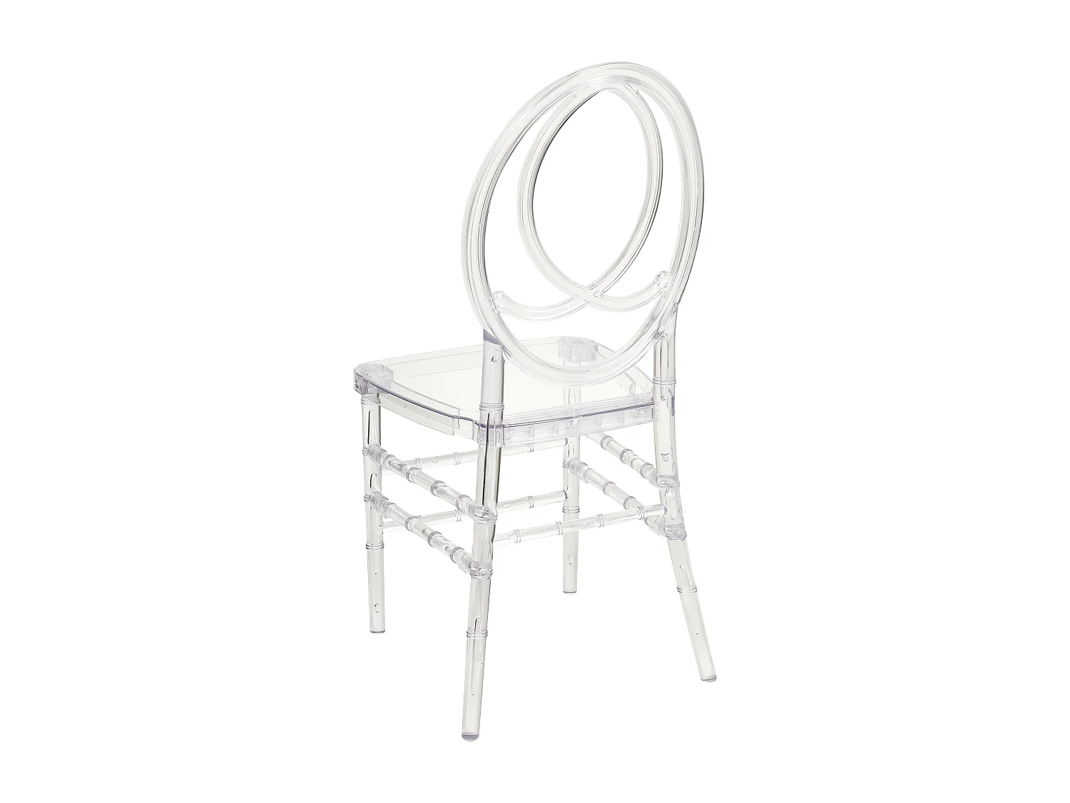 Set di 2 sedie da pranzo MIDWAY Trasparente