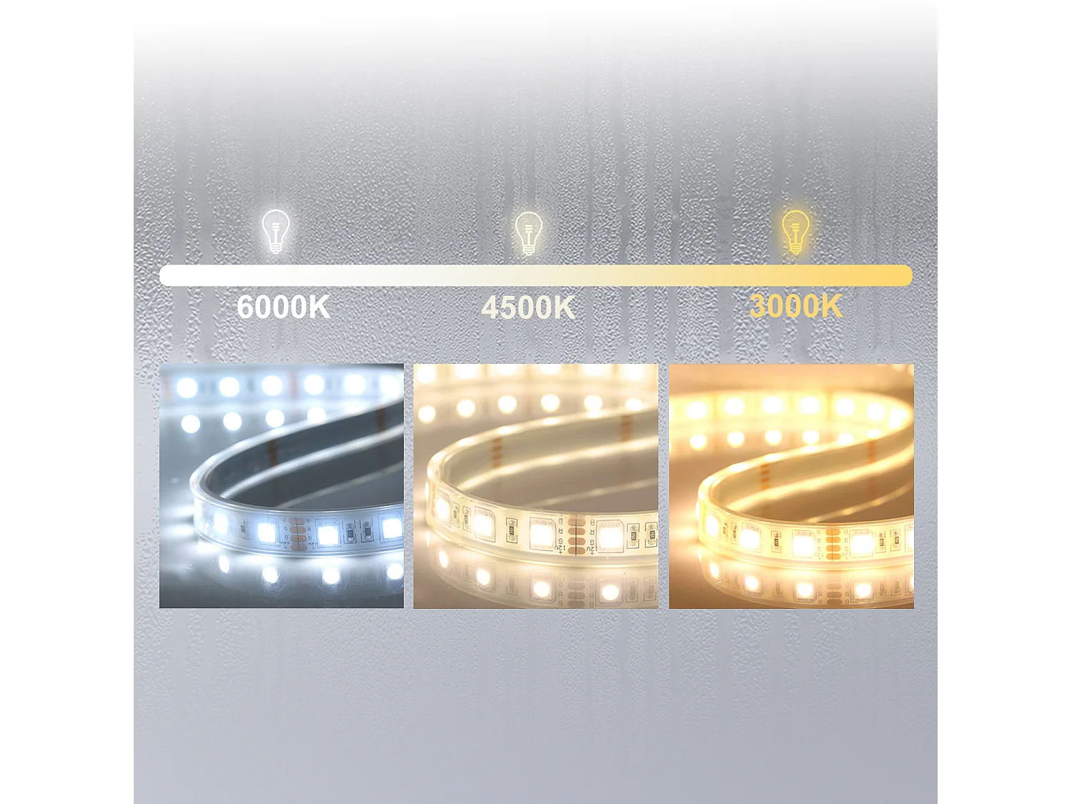 Aica Espejo de baño LED 160×80cm,Reloj,Lupa,Bluetooth