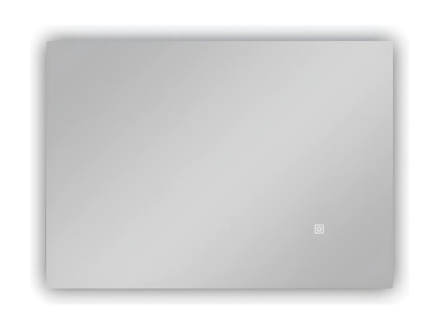 Aica Espejo de baño LED 70 x 50 cm, antivaho, brillo regulable, función memoria