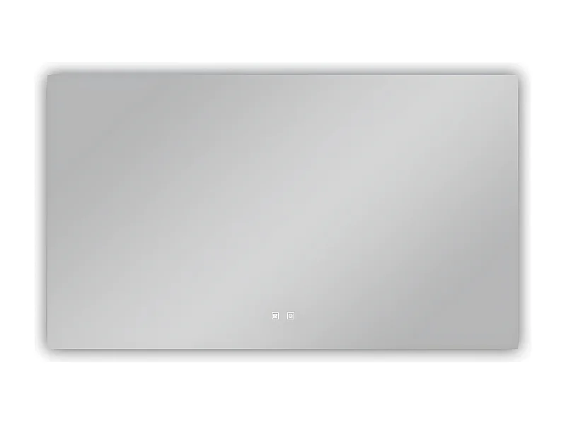 Aica Espejo de baño LED 100×60cm, antivaho, temperatura de tres colores regulable, función memoria