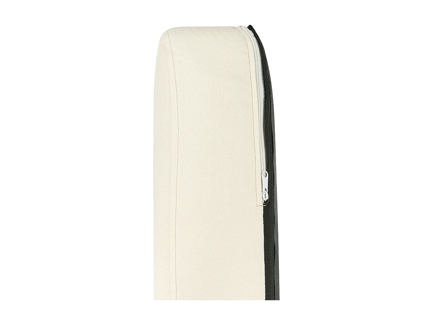 Sessel mit Armlehnen Stoff Hellbeige Knopfheftung Holzgestell Retro-Stil Motala