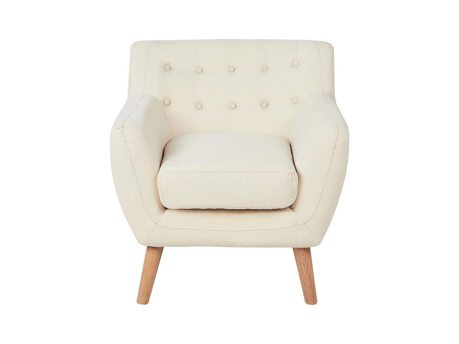 Fauteuil MOTALA Tissu Beige clair