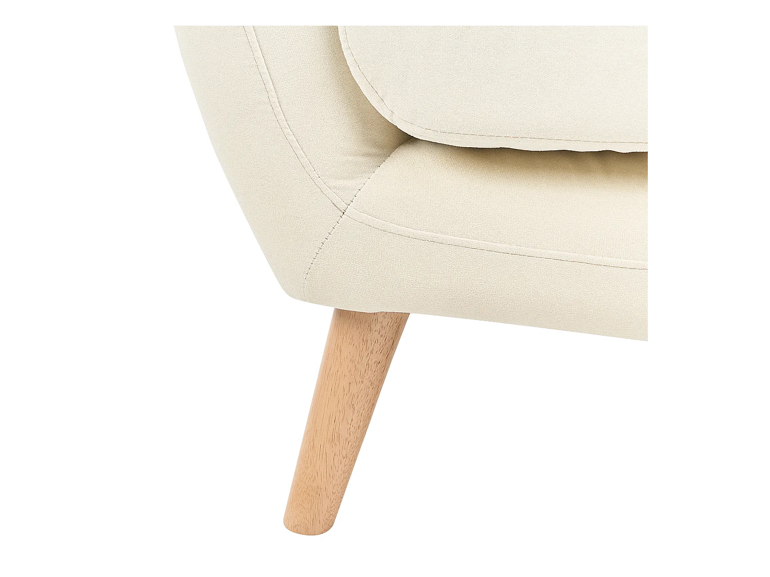 Fauteuil MOTALA Tissu Beige clair