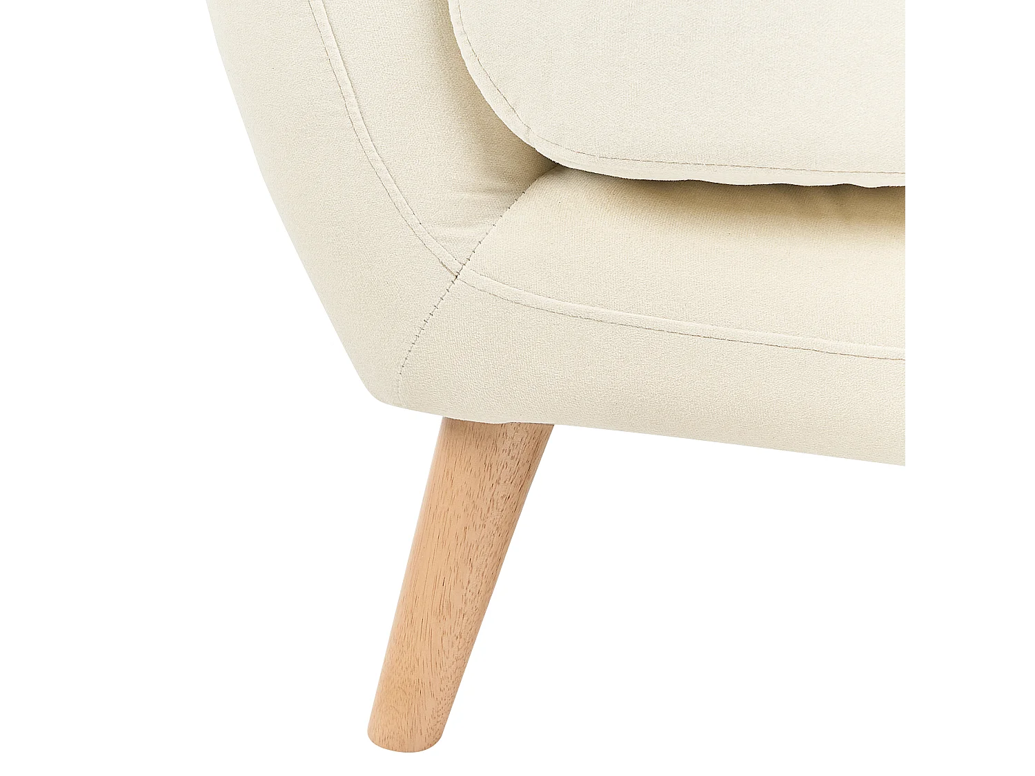 Poltrona MOTALA Tessuto Beige chiaro