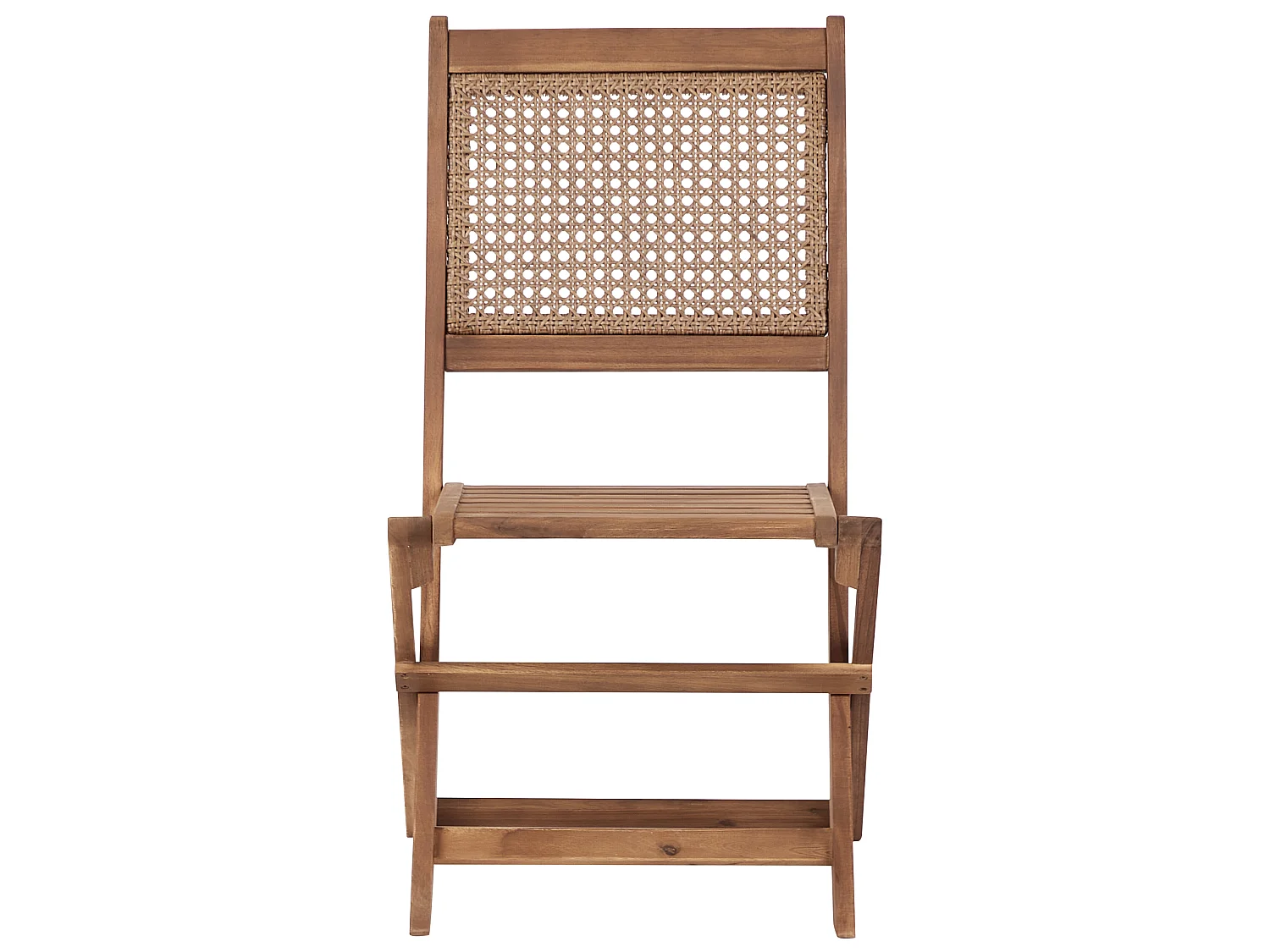 Set di 2 sedie da giardino PARAGGI Legno di acacia certificato Marrone scuro