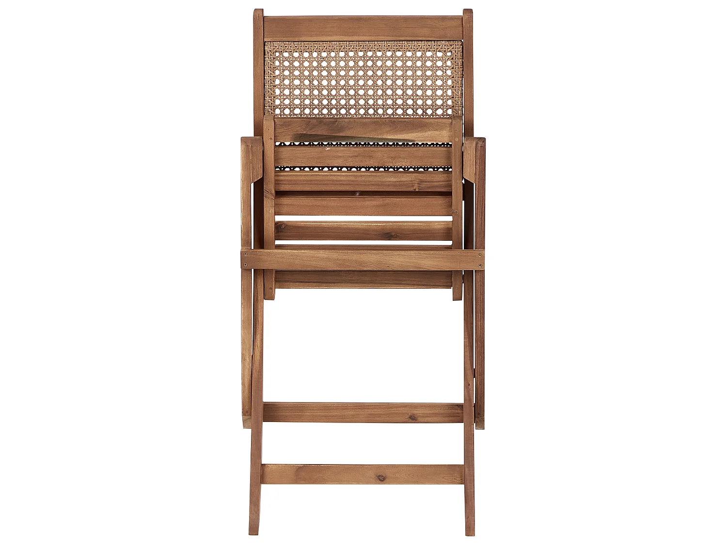 Set di 2 sedie da giardino PARAGGI Legno di acacia certificato Marrone scuro