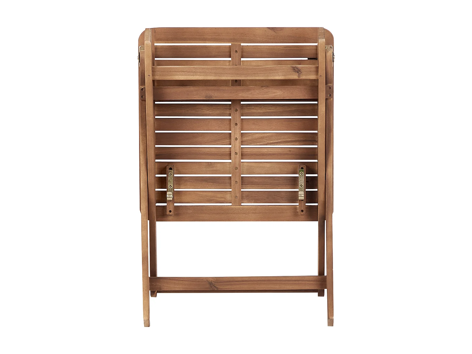 Table d'appoint pour le jardin PARAGGI Bois d'acacia certifié Marron Pliant