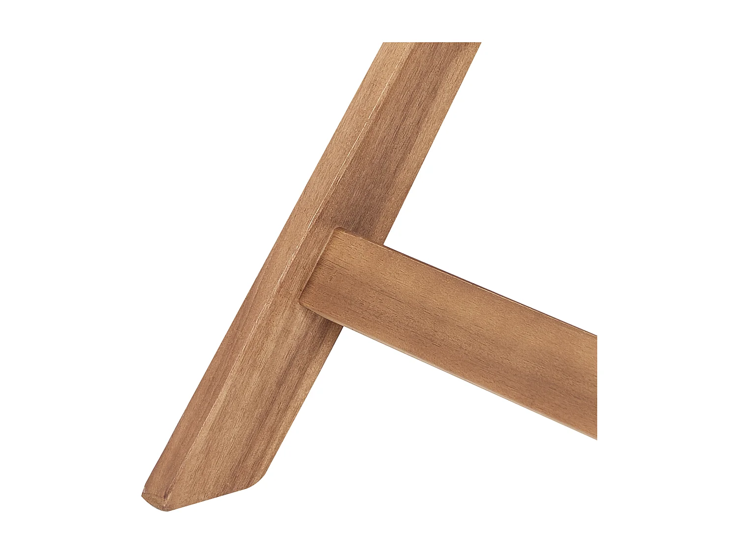 Table d'appoint pour le jardin PARAGGI Bois d'acacia certifié Marron Pliant