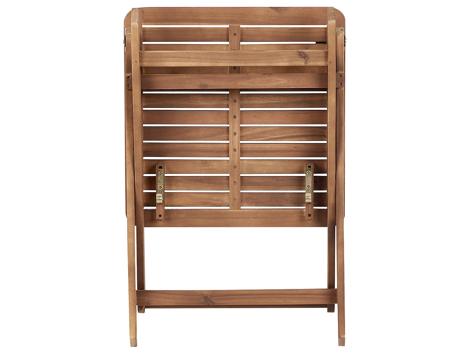 Table d'appoint pour le jardin PARAGGI Bois d'acacia certifié Marron Pliant