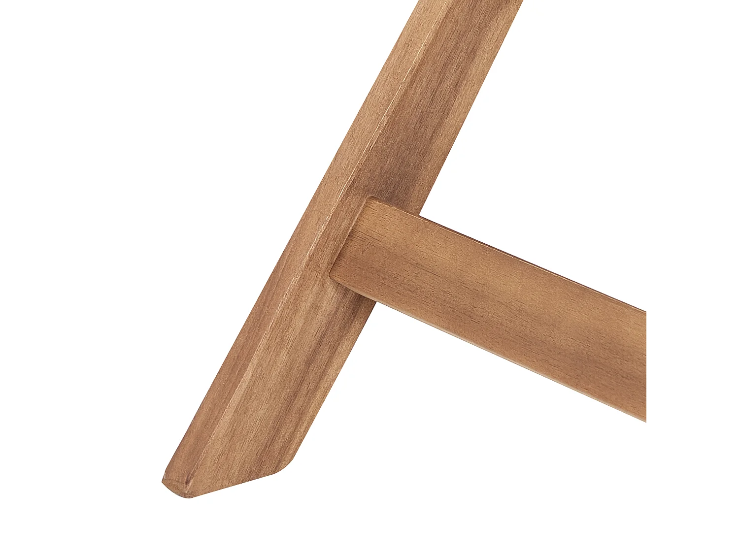 Table d'appoint pour le jardin PARAGGI Bois d'acacia certifié Marron Pliant