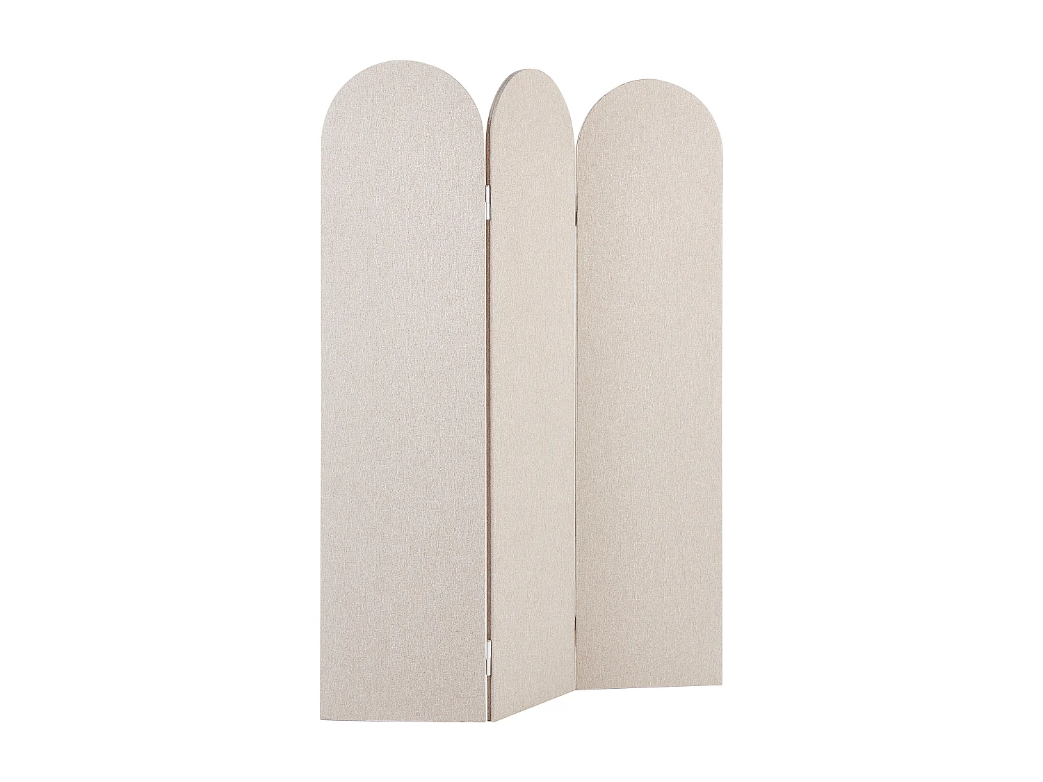 Séparation de pièce acoustique à 3 panneaux SLIMMY Beige 120 cm 160 cm