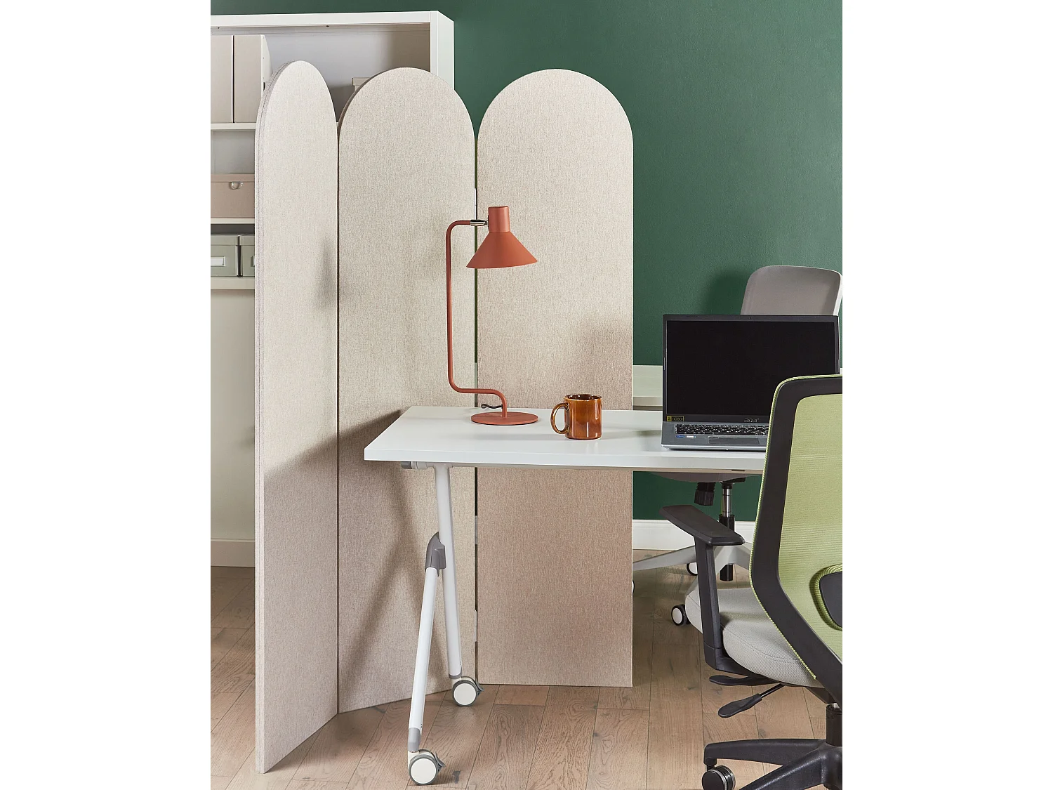Séparateur de bureau SLIMMY Beige
