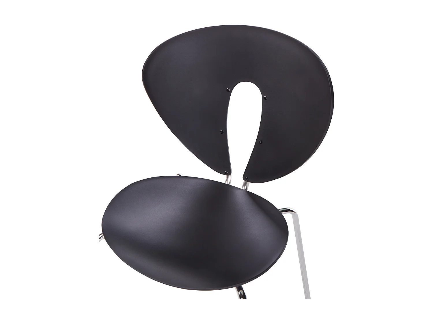 Esszimmerstuhl 2er Set TRACY Schwarz