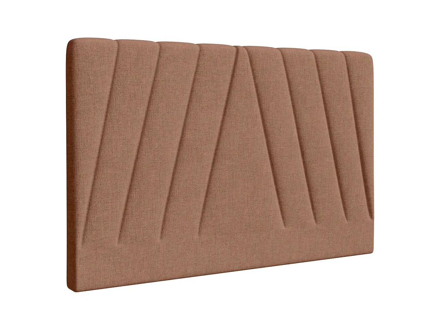 Sengehoved 150 cm - Stof - Terracotta - LIDAMA af Pascal Morabito