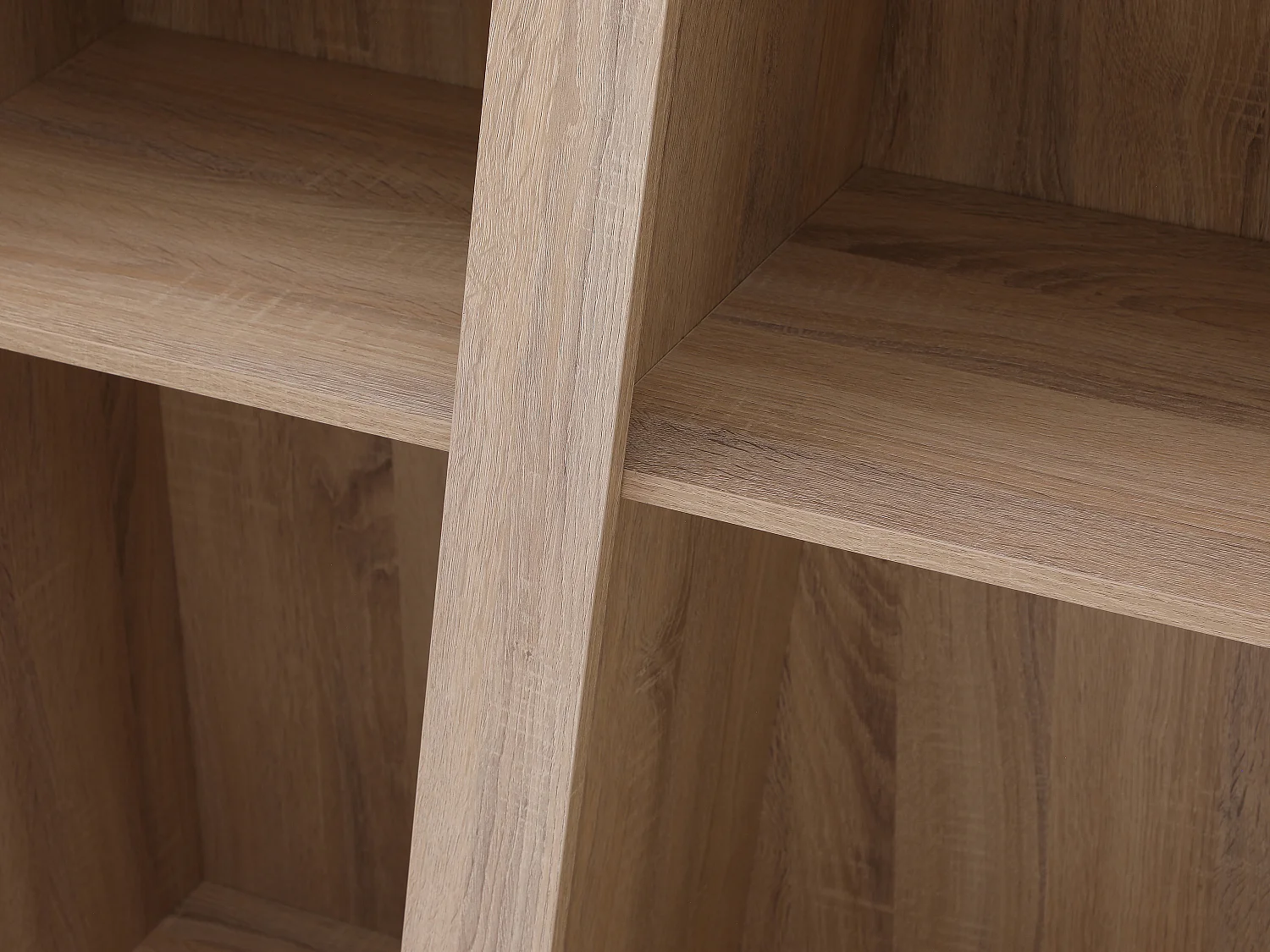 Vitrina 2 portas e 2 nichos com LEDs branco e natural - ZAOTI