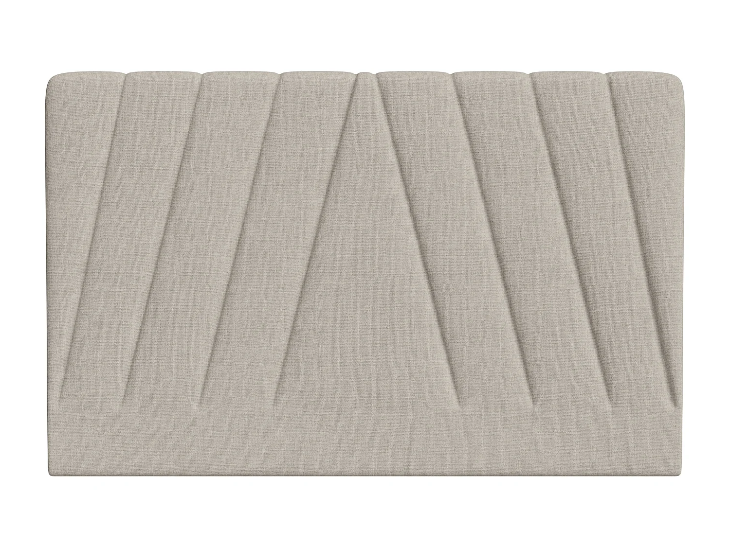 Sänggavel 170 cm - Tyg - Beige - LIDAMA av Pascal Morabito