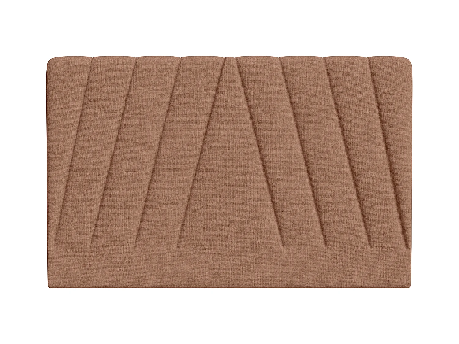 Sengegavl 190 cm - Stof - Terracotta - LIDAMA af Pascal Morabito