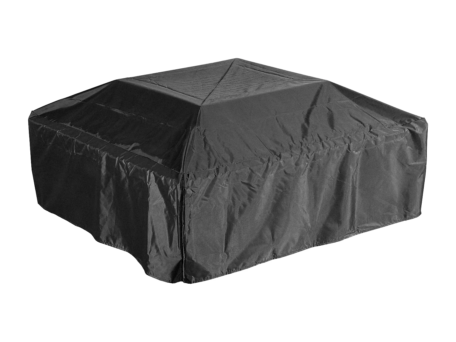 Rechthoekige gashaardtafel van MGO met betoneffect - SEROZA