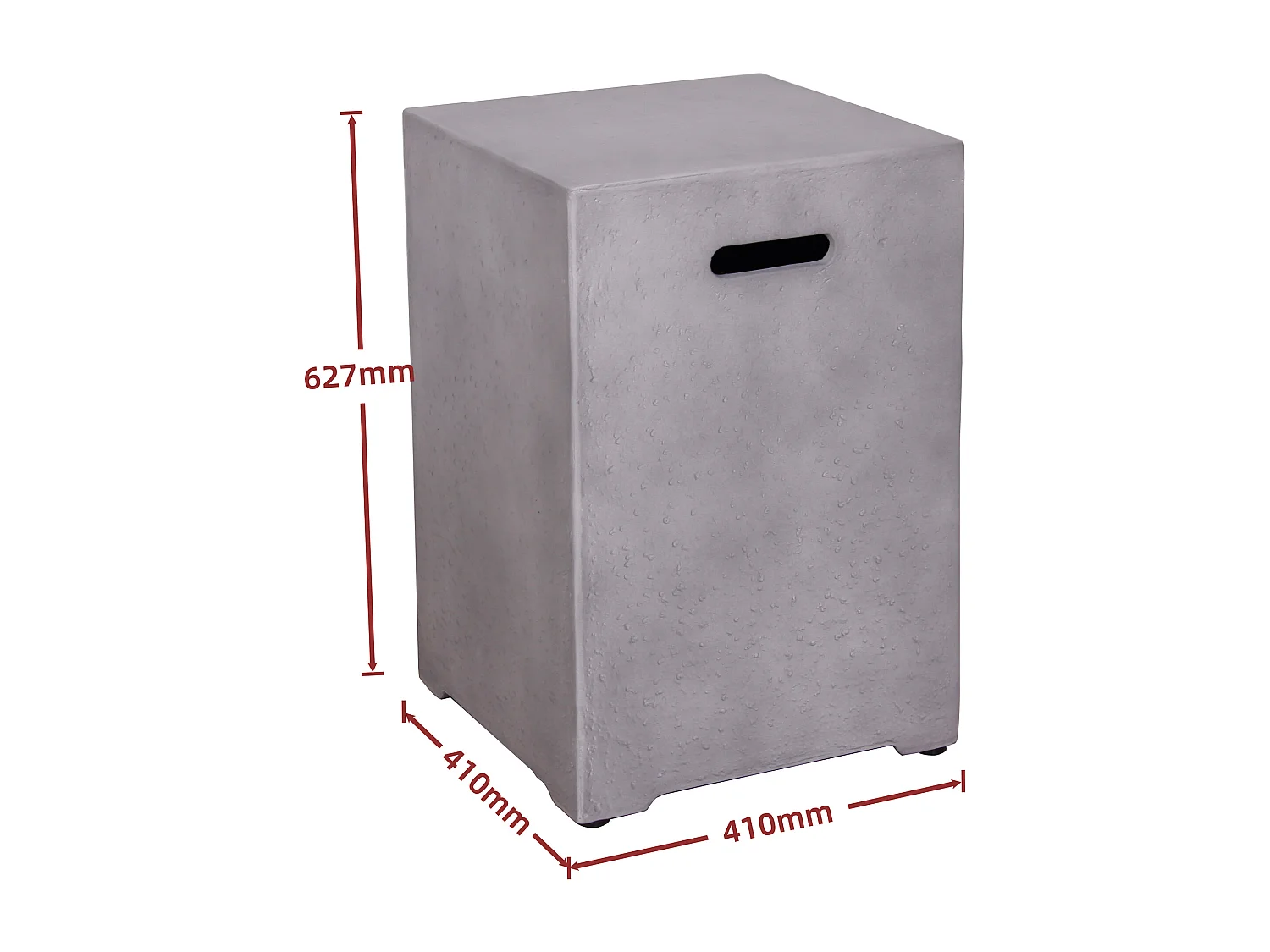 Cache bouteille gris en MGO pour gaz – SEROZA