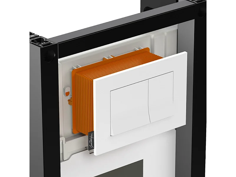 Pack bâti support WC autoportant JACOB DELAFON 3/6L + plaque