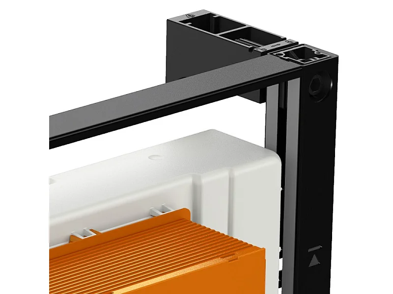 Soporte para inodoro independiente JACOB DELAFON NF con placa blanca