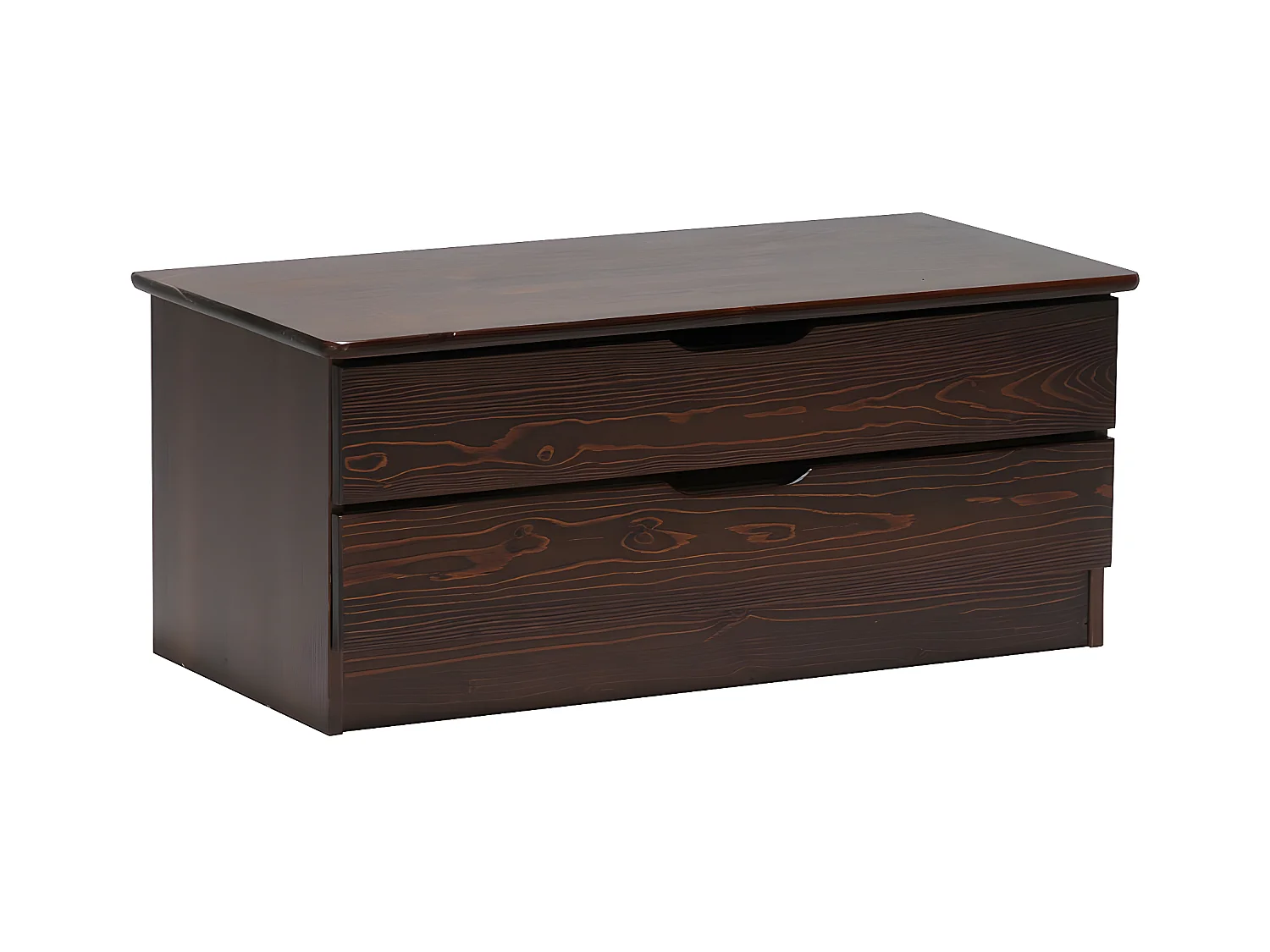 Commode FUTON 2 tiroirs / Wengé