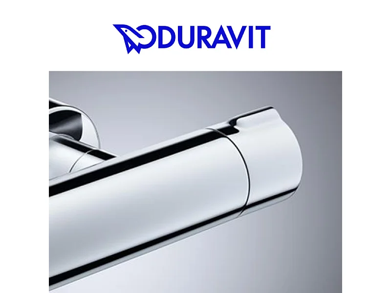 Mitigeur de douche thermostatique DURAVIT 1000 chromé brillant