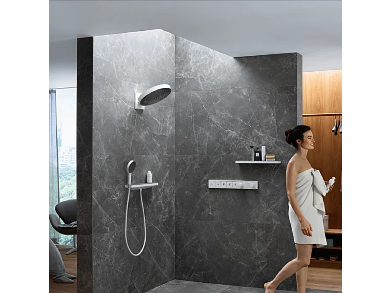 Douche de tête HANSGROHE Pulsify S 260 EcoSmart Blanc mat