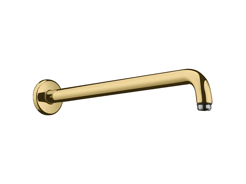 Bras de douche HANSGROHE M 38,9 cm Aspect doré poli