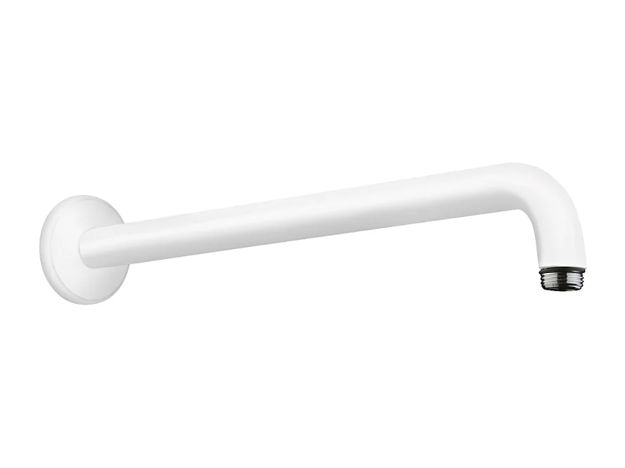 Bras de douche HANSGROHE M 38,9 cm Blanc mat