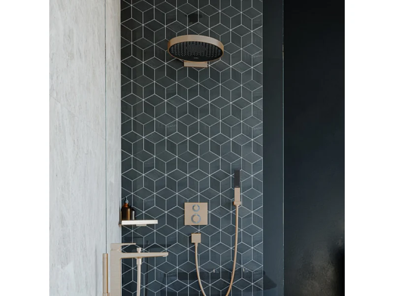 HANSGROHE Pulsify S 260 EcoSmart fija de ducha Bronce cepillado