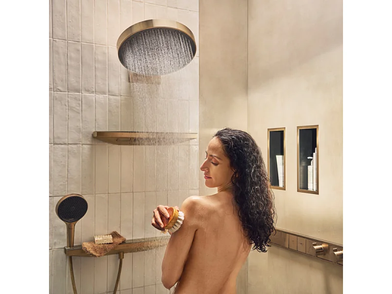 HANSGROHE Pulsify S 260 EcoSmart fija de ducha Bronce cepillado