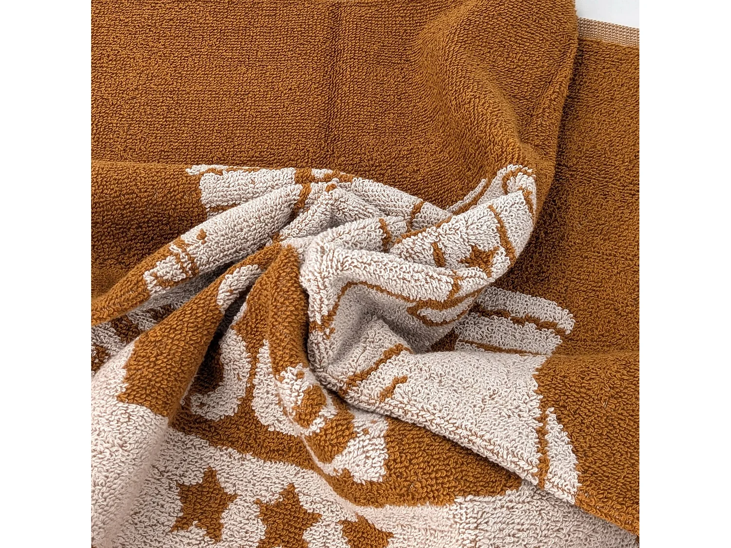 Lot de 2 torchons de cuisine pur coton 50x50 cm BEER motif de bières jaune