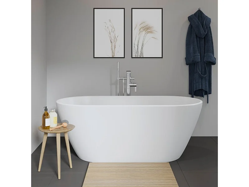 Baignoire îlot 160x75 DURAVIT D-Neo sans trop-plein