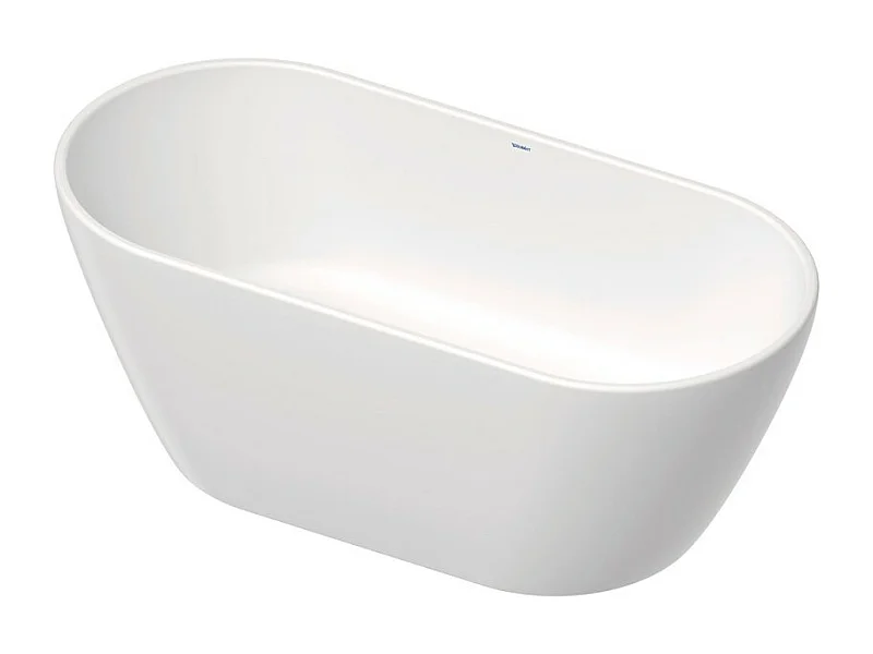 Baignoire îlot 160x75 DURAVIT D-Neo avec trop-plein