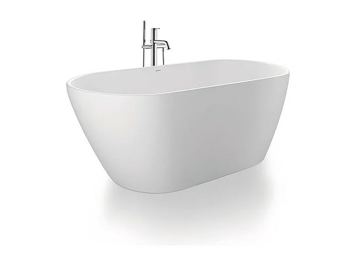 Baignoire îlot 160x75 DURAVIT D-Neo avec trop-plein