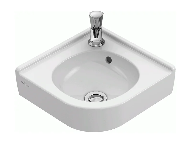 Lave-mains d'angle 32x32cm VILLEROY ET BOCH O.Novo blanc
