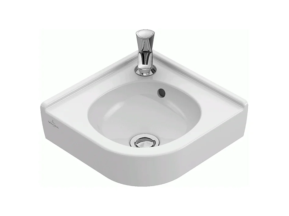 Lave-mains d'angle 32x32cm VILLEROY ET BOCH O.Novo blanc